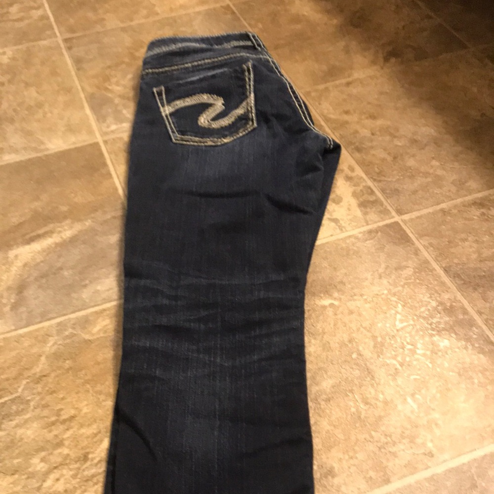 Silver jean size 29  like new condition